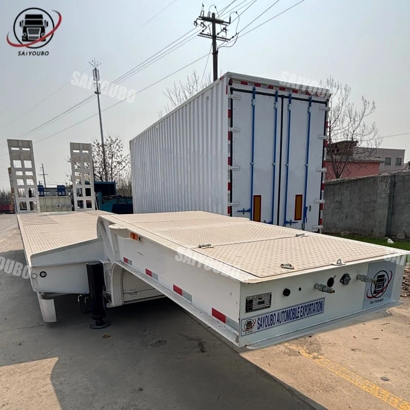 3 Axle Low Bed Semi Trailer best
