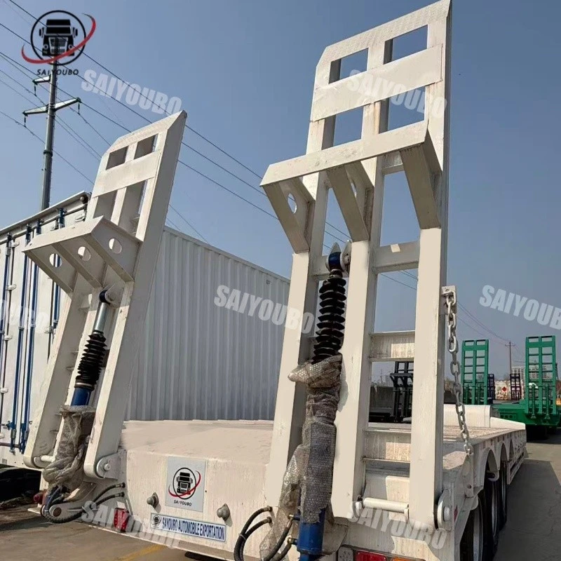 3 Axle Low Bed Semi Trailer price