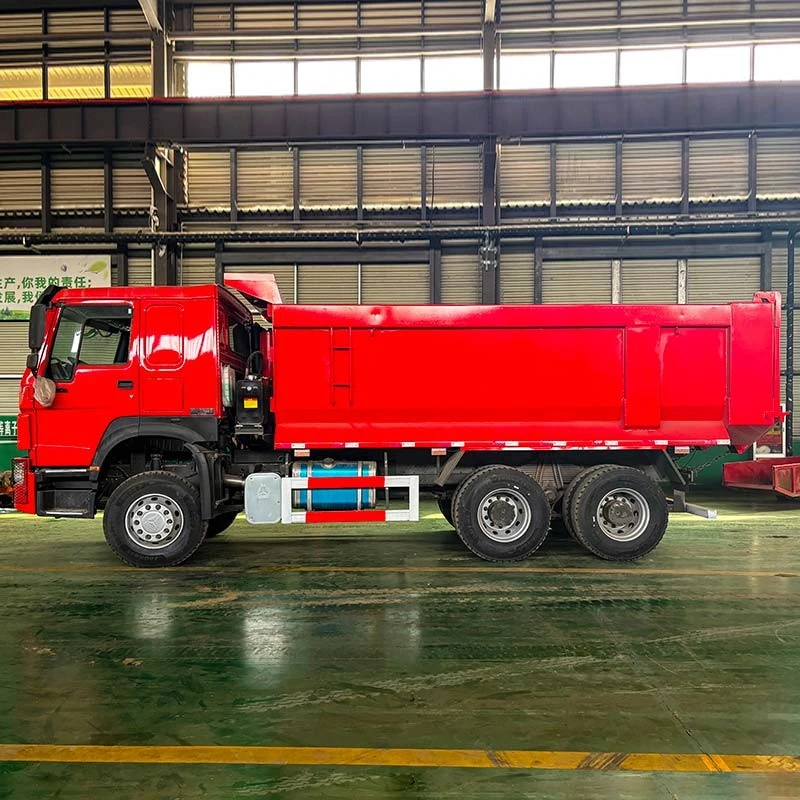 HOWO 6X4 U-shaped Dump Truck (4)