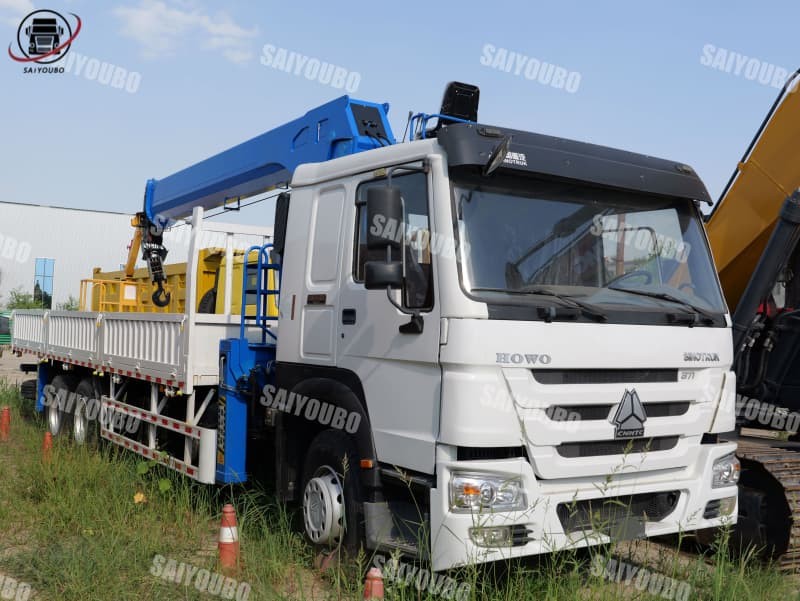 Sinotruk HOWO 371 Truck Mounted Crane suppliers