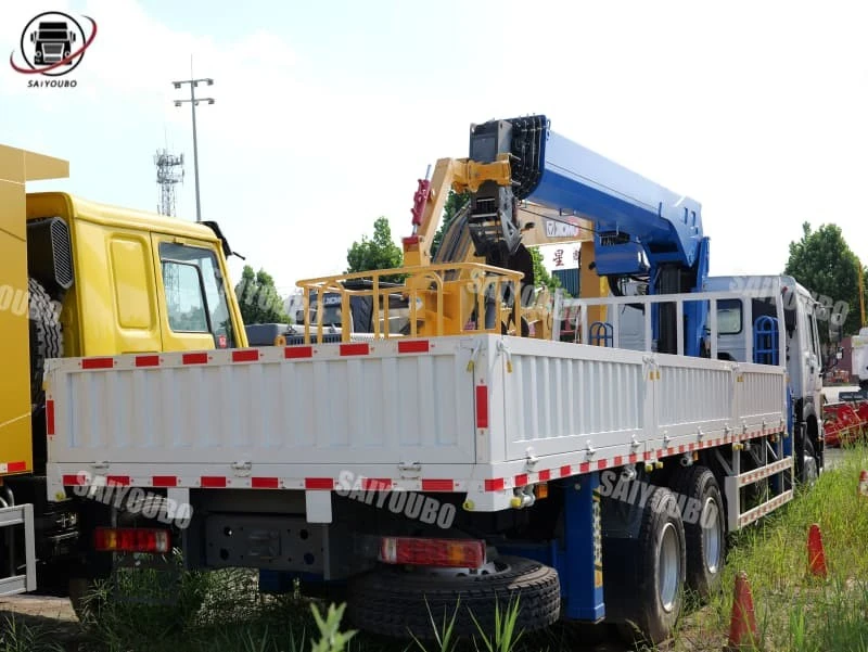 Sinotruk HOWO 371 Truck Mounted Crane high quality